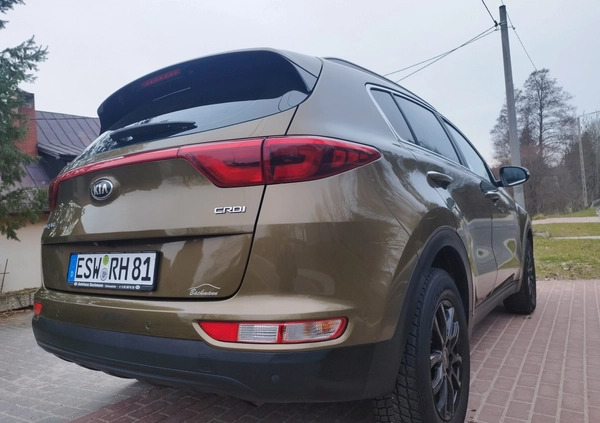 Kia Sportage cena 58000 przebieg: 113200, rok produkcji 2017 z Miastko małe 497
